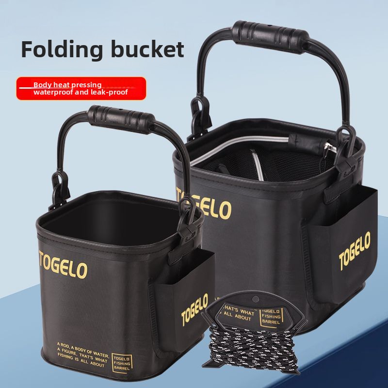 دلو السمك دلو صيد جديد قابل لل - مراجعة Fishing Equipment وسعره