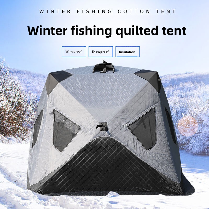 خيمة صيد على الجليد من القطن ا - مراجعة Fishing Equipment You Need وسعره