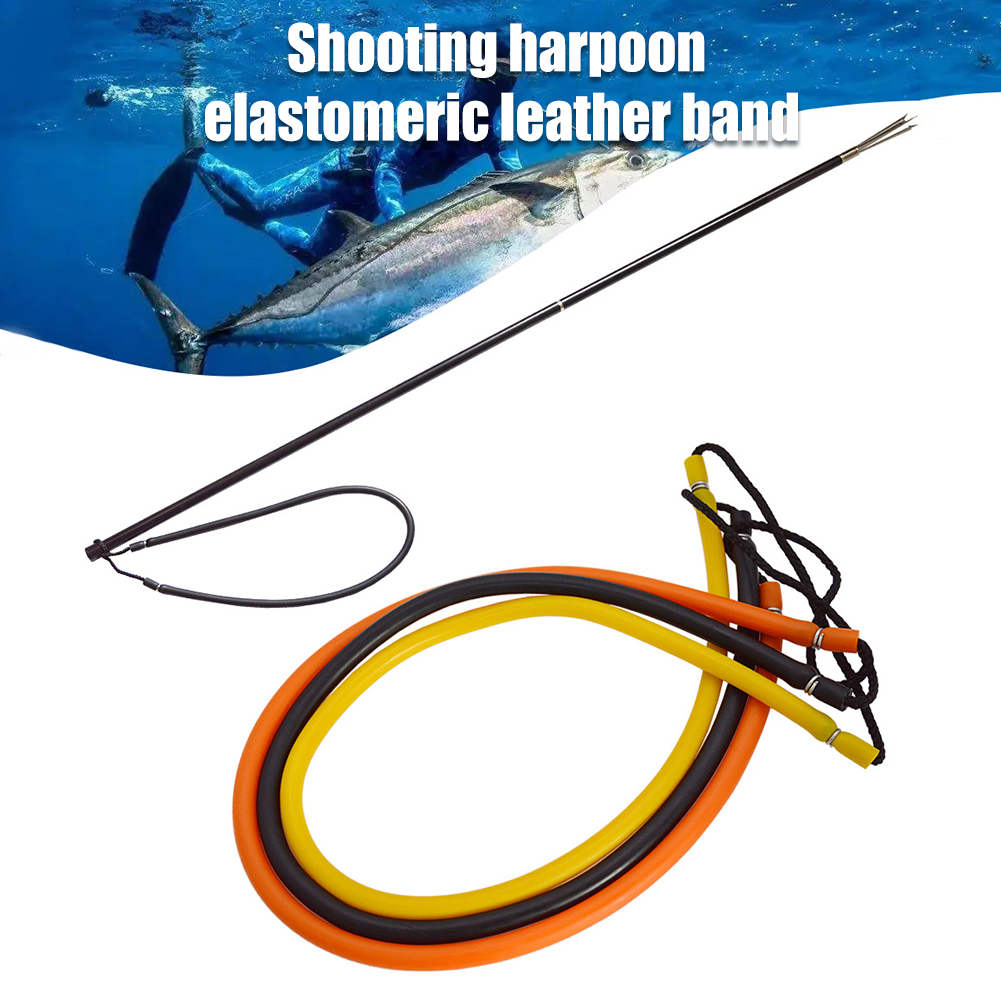 1 قطعة الأربطة المطاطية Spearg - مراجعة Fishing Equipment وسعره